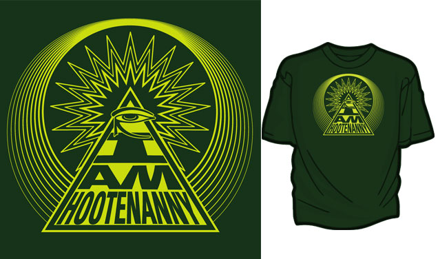 Hootenanny – Charity Event Branding and Shirt Design