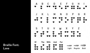 d30n LLC, Portland Oregon, Braille Typography